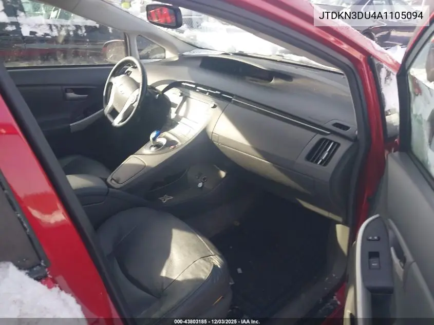 JTDKN3DU4A1105094 2010 Toyota Prius Iv