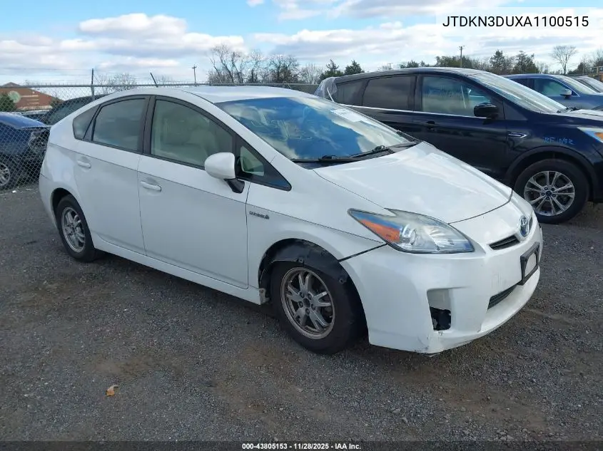 JTDKN3DUXA1100515 2010 Toyota Prius Iv