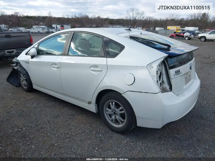 JTDKN3DUXA1100515 2010 Toyota Prius Iv