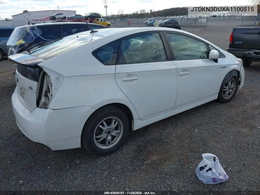JTDKN3DUXA1100515 2010 Toyota Prius Iv