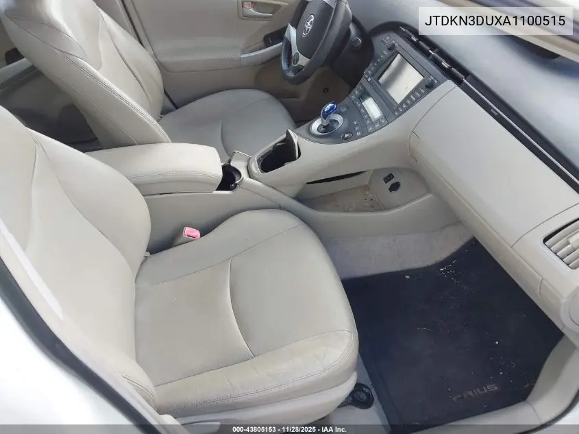 JTDKN3DUXA1100515 2010 Toyota Prius Iv
