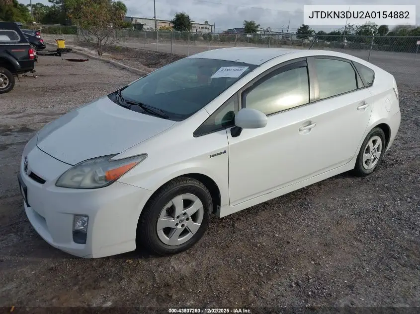 JTDKN3DU2A0154882 2010 Toyota Prius Iii