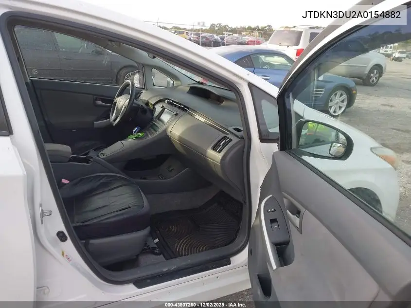 JTDKN3DU2A0154882 2010 Toyota Prius Iii