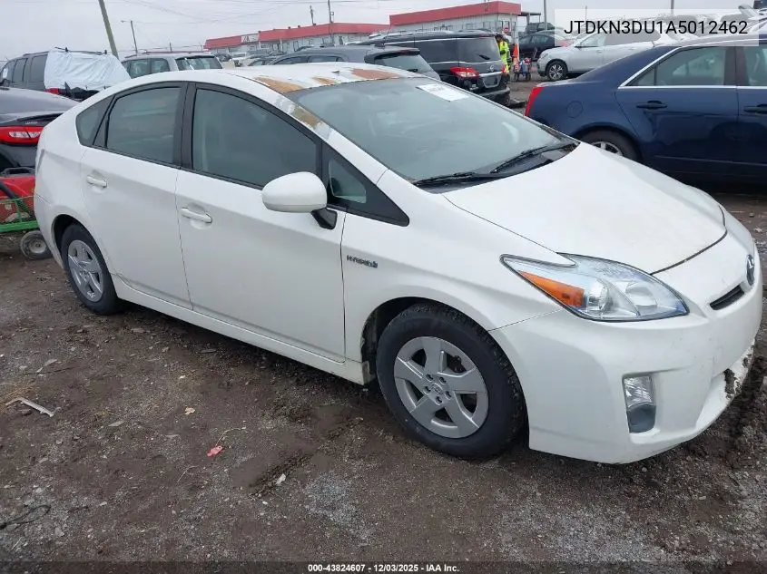 JTDKN3DU1A5012462 2010 Toyota Prius Iii