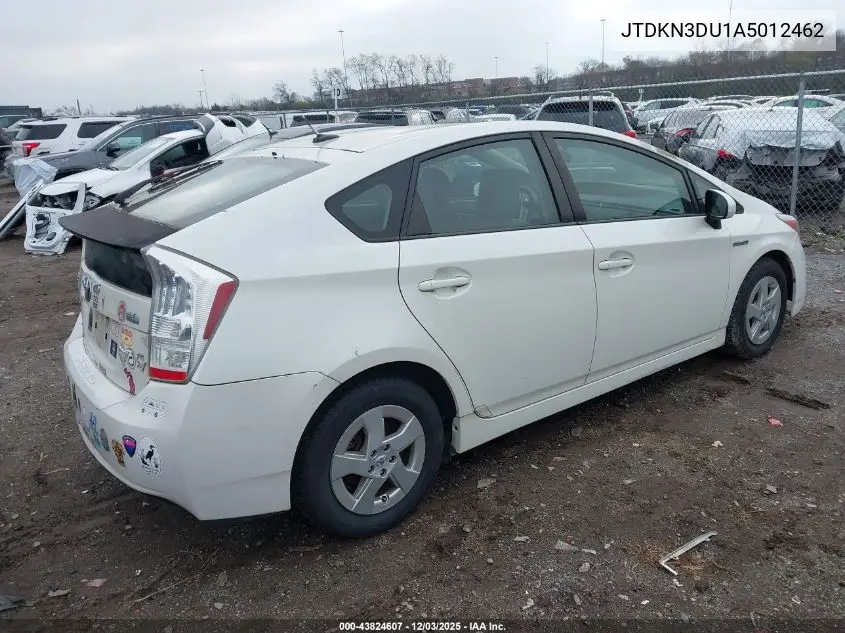 JTDKN3DU1A5012462 2010 Toyota Prius Iii