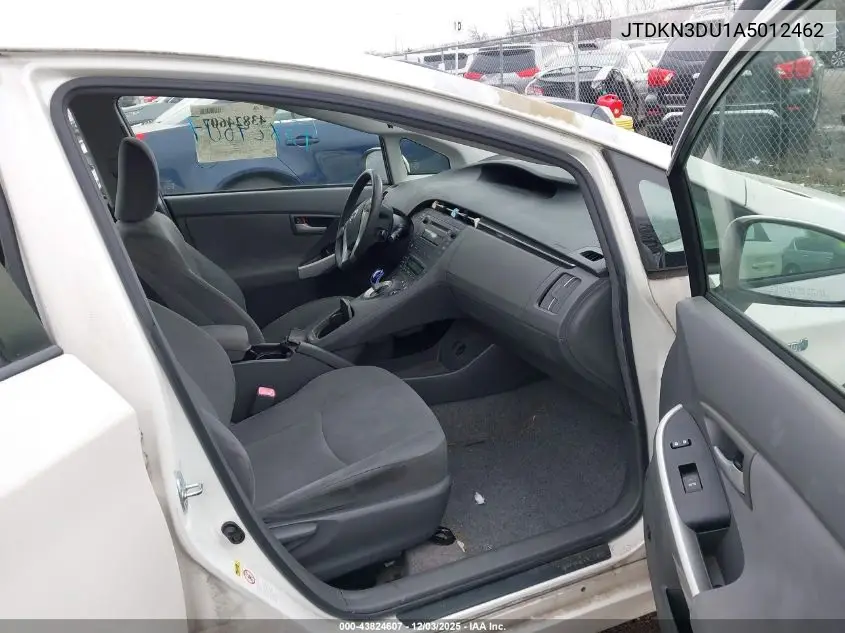 JTDKN3DU1A5012462 2010 Toyota Prius Iii