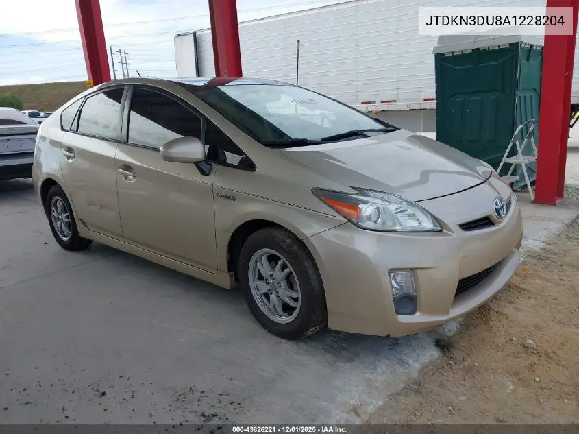 JTDKN3DU8A1228204 2010 Toyota Prius Ii