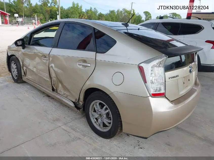 JTDKN3DU8A1228204 2010 Toyota Prius Ii