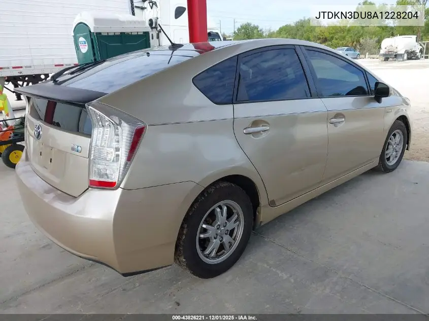 JTDKN3DU8A1228204 2010 Toyota Prius Ii