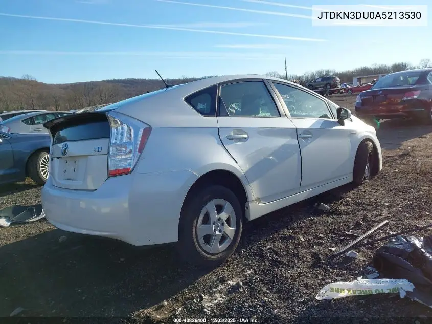 JTDKN3DU0A5213530 2010 Toyota Prius Iii