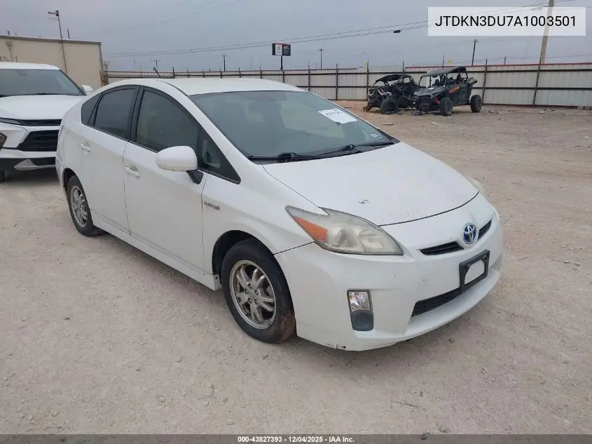 JTDKN3DU7A1003501 2010 Toyota Prius Iv