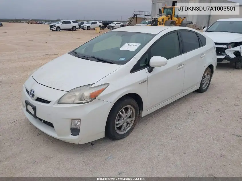 JTDKN3DU7A1003501 2010 Toyota Prius Iv