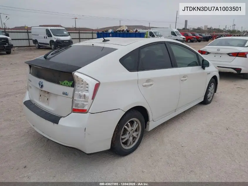 JTDKN3DU7A1003501 2010 Toyota Prius Iv