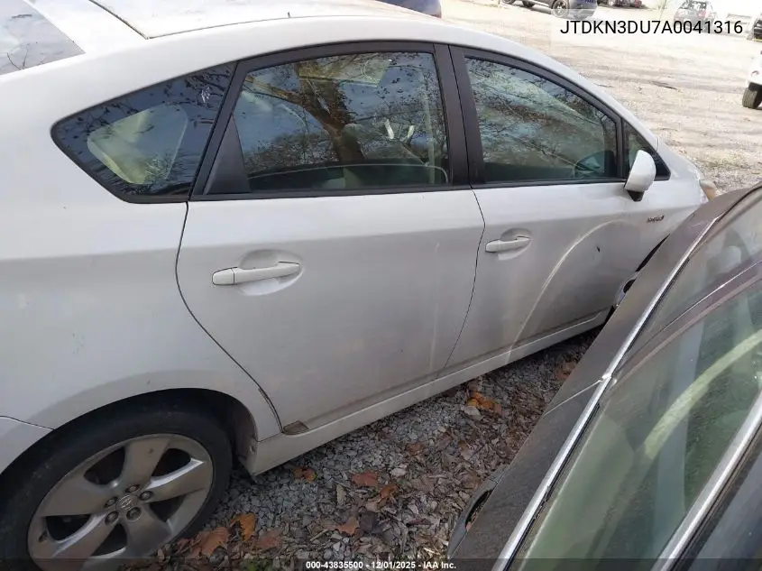 JTDKN3DU7A0041316 2010 Toyota Prius