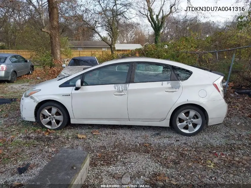 JTDKN3DU7A0041316 2010 Toyota Prius