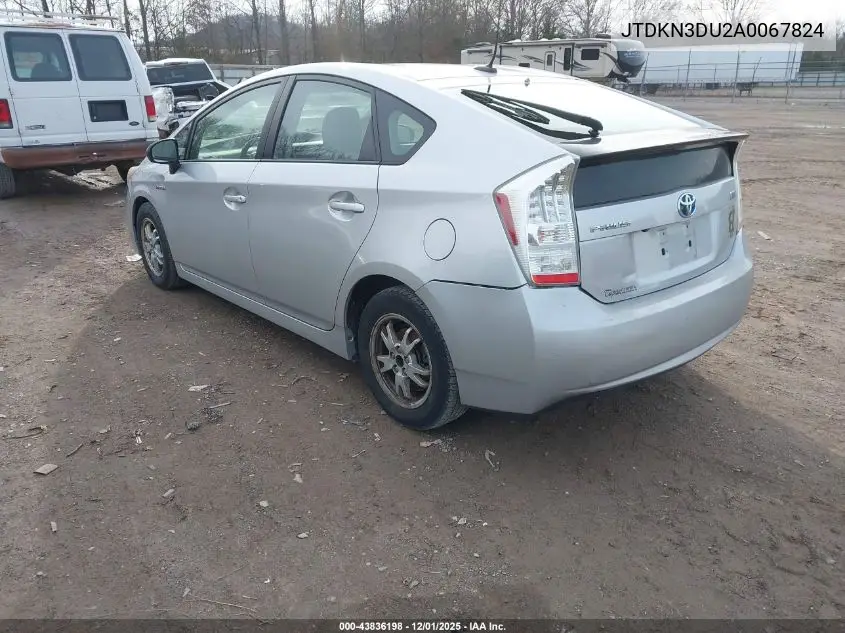 JTDKN3DU2A0067824 2010 Toyota Prius V