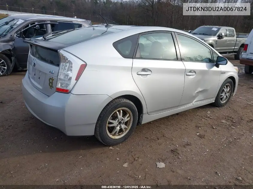 JTDKN3DU2A0067824 2010 Toyota Prius V