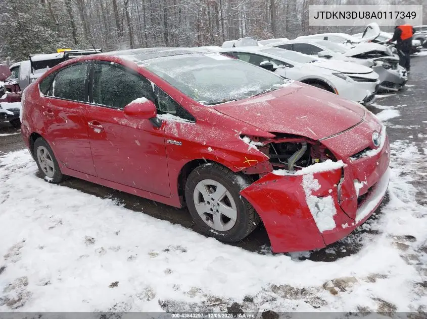 JTDKN3DU8A0117349 2010 Toyota Prius Iv