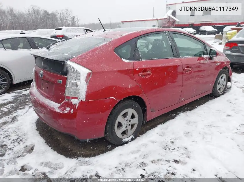 JTDKN3DU8A0117349 2010 Toyota Prius Iv