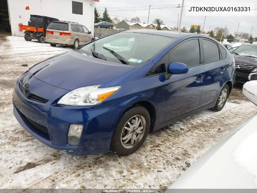 JTDKN3DUXA0163331 2010 Toyota Prius Ii