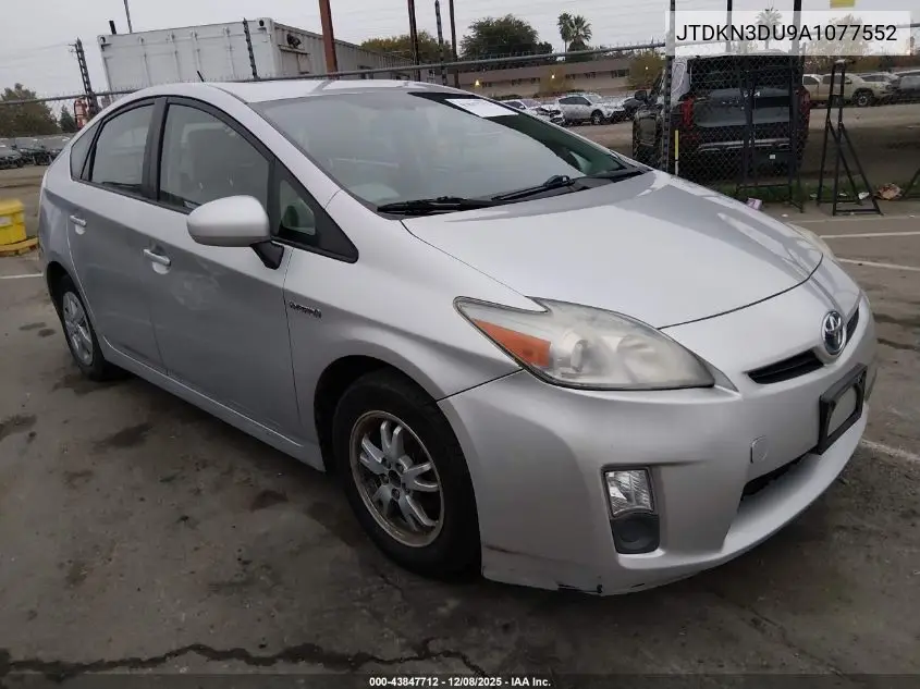 JTDKN3DU9A1077552 2010 Toyota Prius Ii