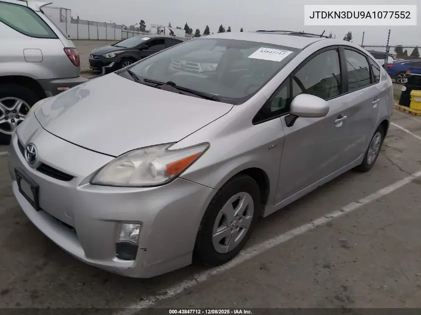 JTDKN3DU9A1077552 2010 Toyota Prius Ii