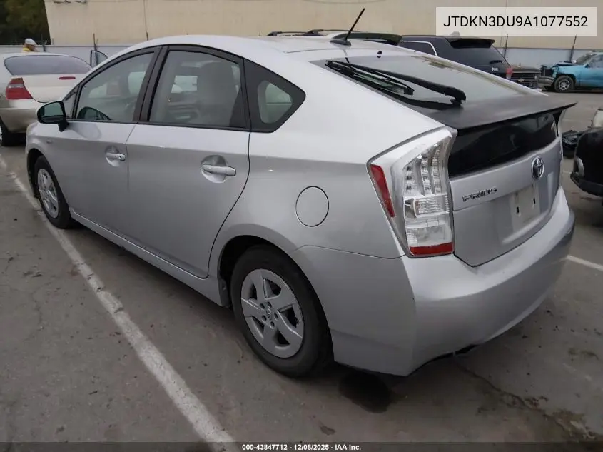JTDKN3DU9A1077552 2010 Toyota Prius Ii