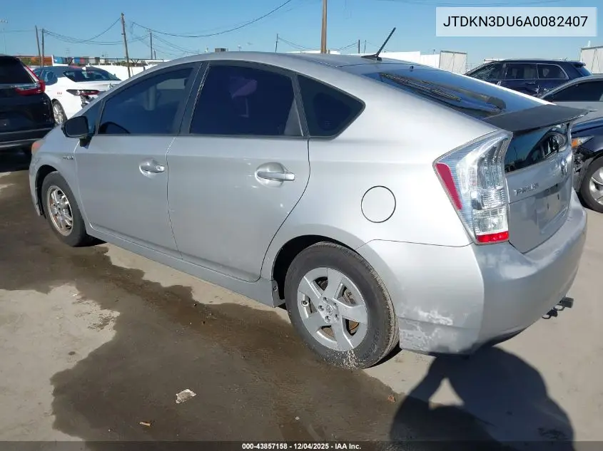 JTDKN3DU6A0082407 2010 Toyota Prius Ii