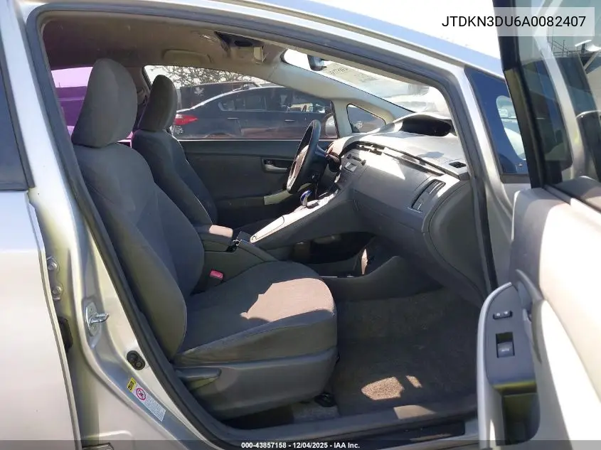 JTDKN3DU6A0082407 2010 Toyota Prius Ii
