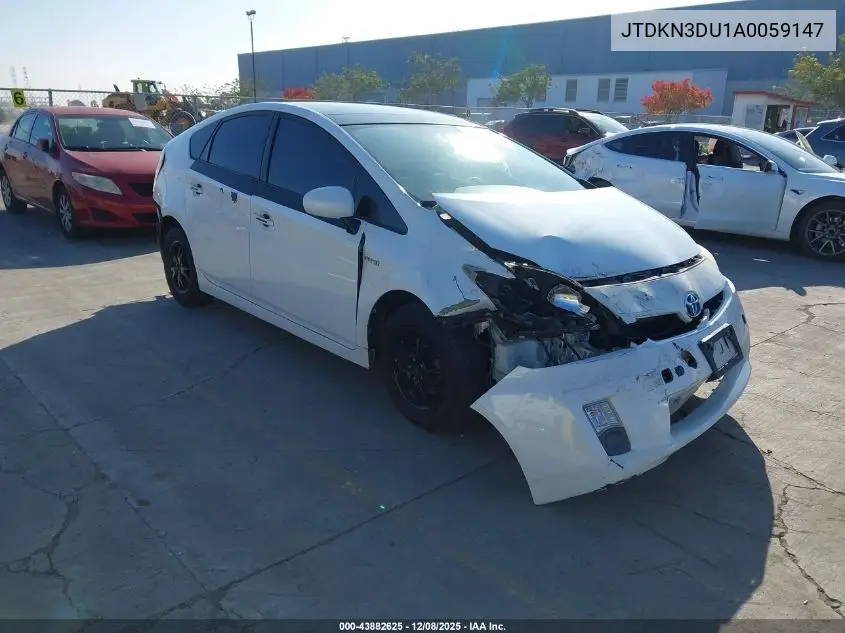 JTDKN3DU1A0059147 2010 Toyota Prius