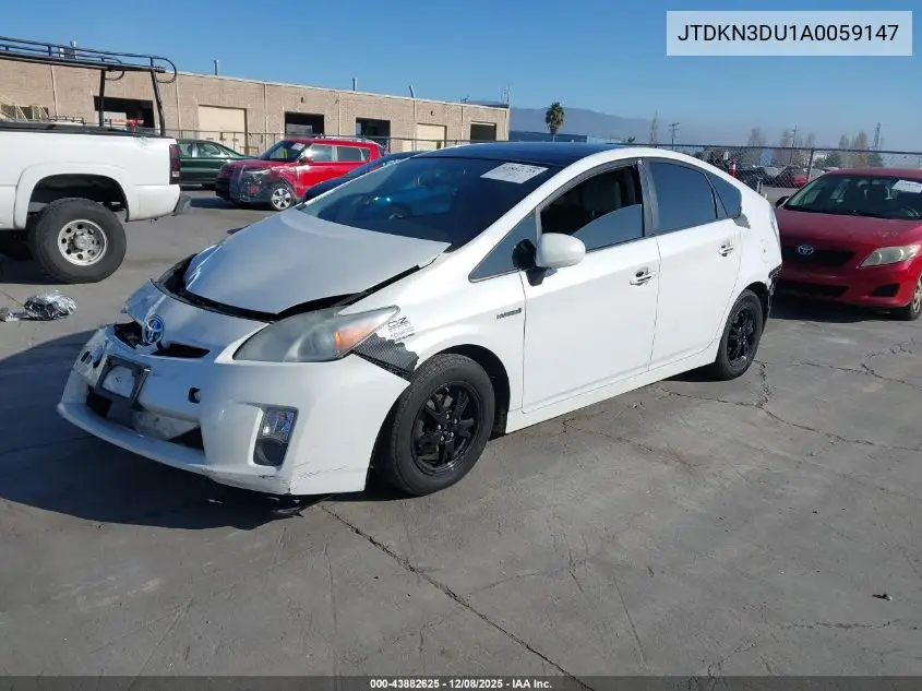 JTDKN3DU1A0059147 2010 Toyota Prius