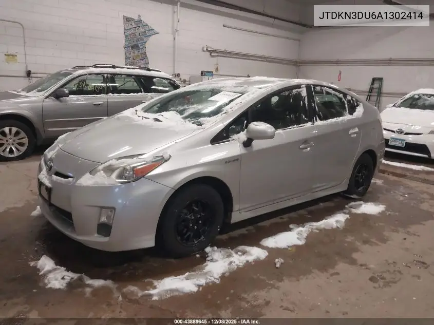 JTDKN3DU6A1302414 2010 Toyota Prius Ii