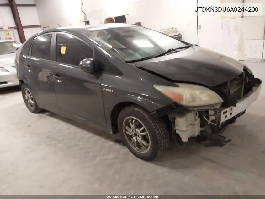 JTDKN3DU6A0244200 2010 Toyota Prius Ii