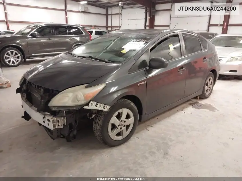 JTDKN3DU6A0244200 2010 Toyota Prius Ii