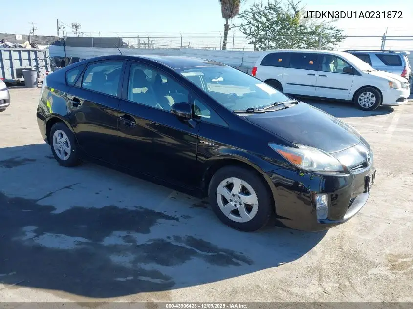 JTDKN3DU1A0231872 2010 Toyota Prius Ii