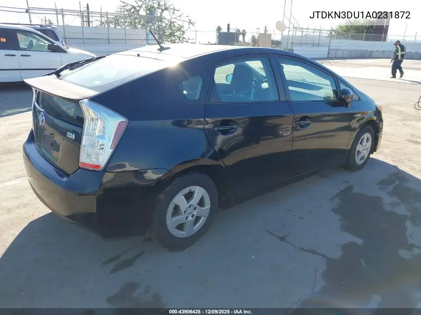 JTDKN3DU1A0231872 2010 Toyota Prius Ii