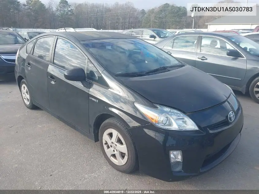 JTDKN3DU1A5030783 2010 Toyota Prius Ii
