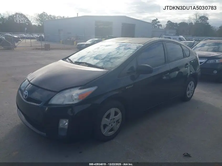 JTDKN3DU1A5030783 2010 Toyota Prius Ii