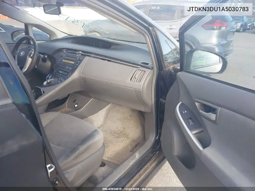 JTDKN3DU1A5030783 2010 Toyota Prius Ii