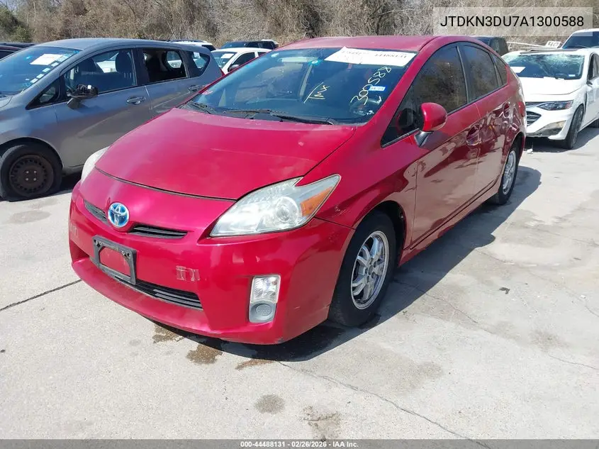 JTDKN3DU7A1300588 2010 Toyota Prius Iii