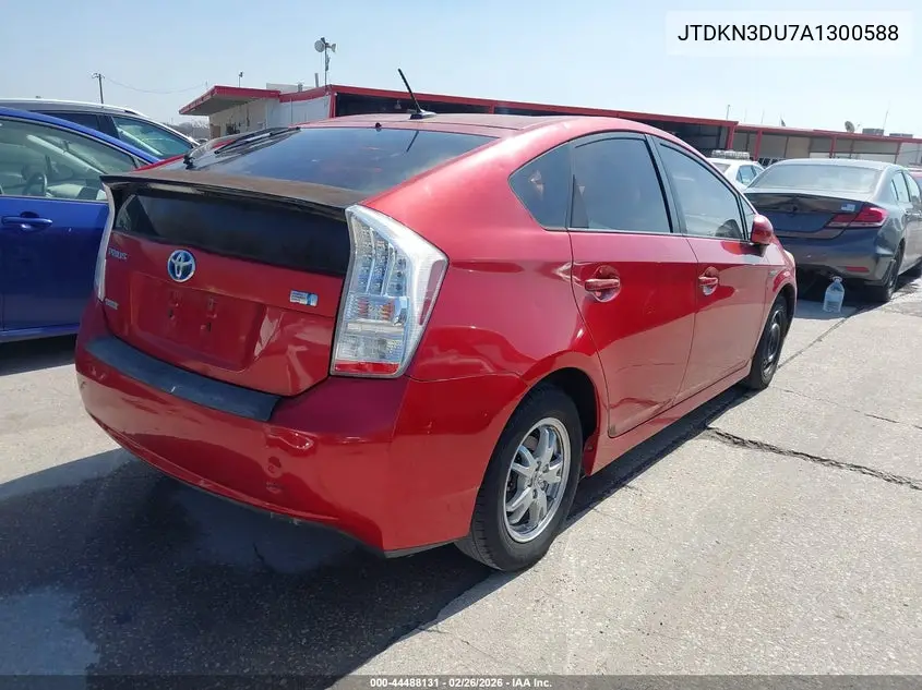 JTDKN3DU7A1300588 2010 Toyota Prius Iii