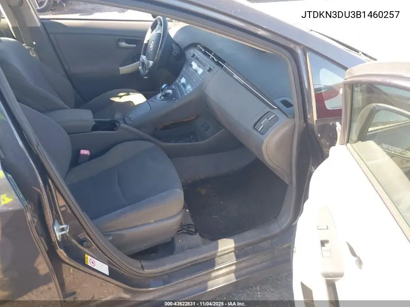 JTDKN3DU3B1460257 2011 Toyota Prius Three