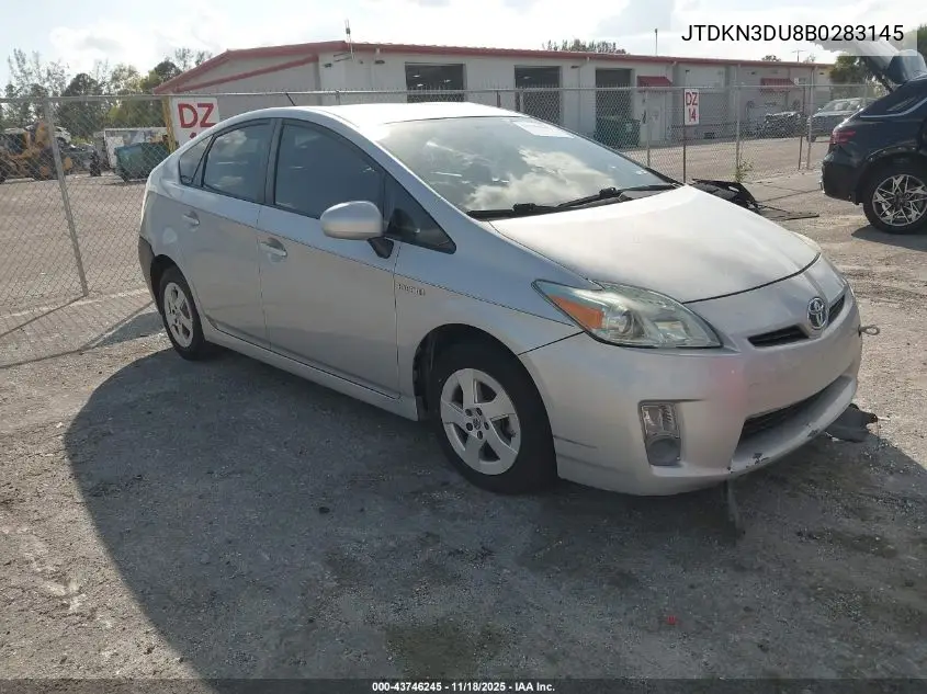 JTDKN3DU8B0283145 2011 Toyota Prius Two