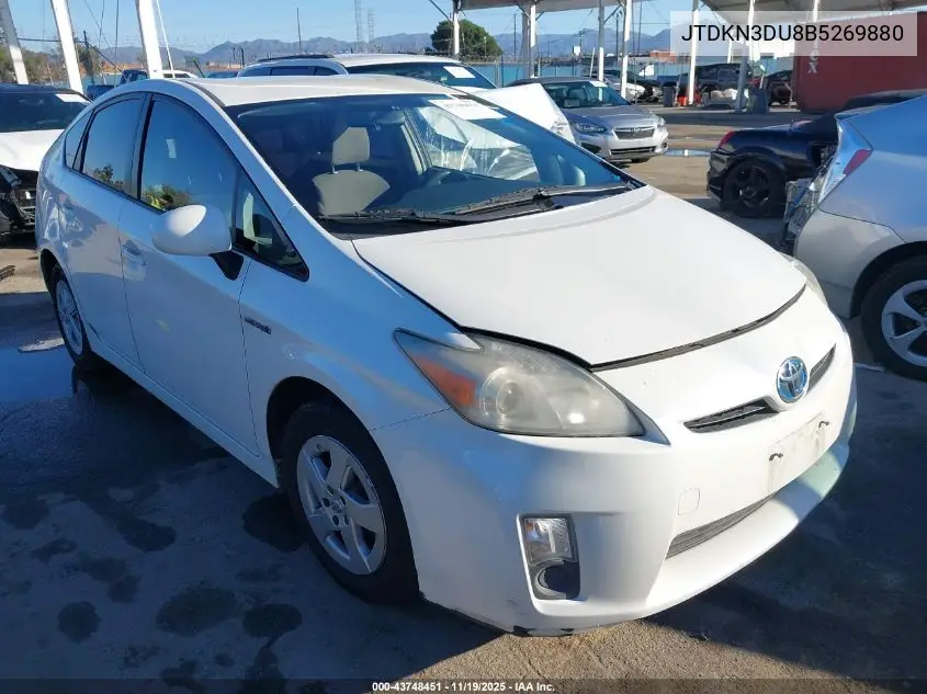 JTDKN3DU8B5269880 2011 Toyota Prius