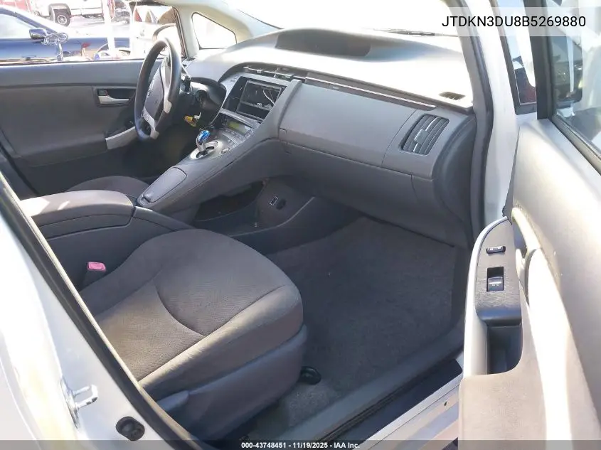 JTDKN3DU8B5269880 2011 Toyota Prius