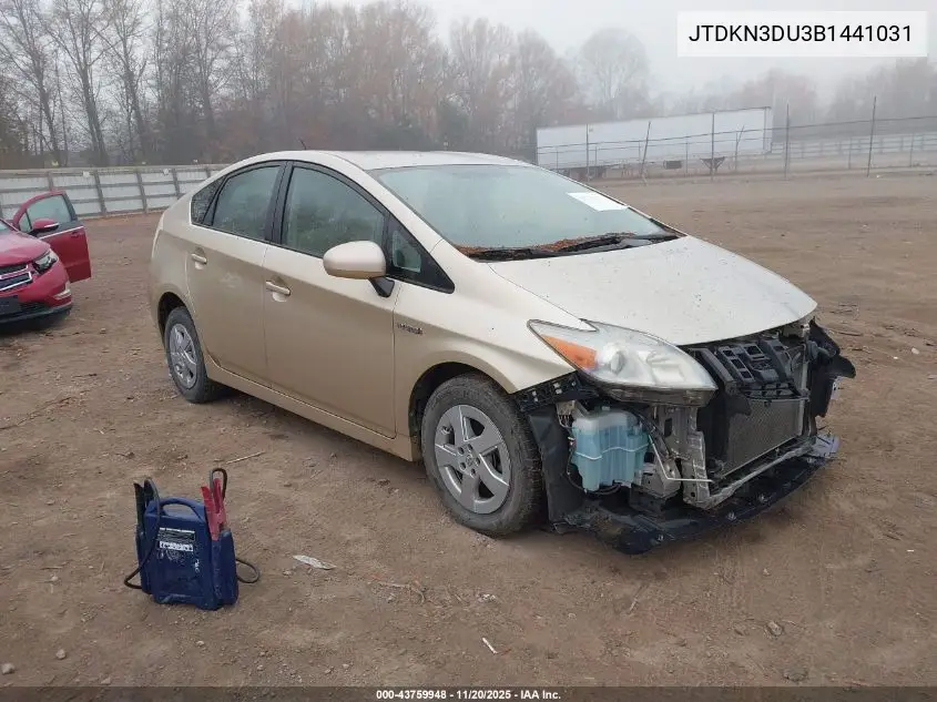 JTDKN3DU3B1441031 2011 Toyota Prius Two