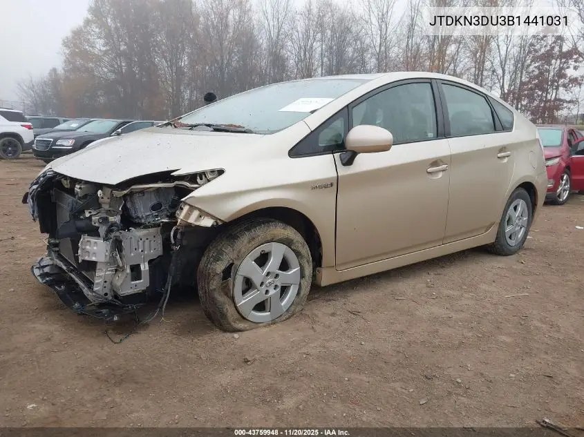JTDKN3DU3B1441031 2011 Toyota Prius Two