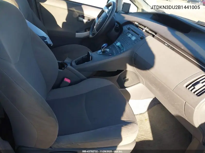 JTDKN3DU2B1441005 2011 Toyota Prius Two