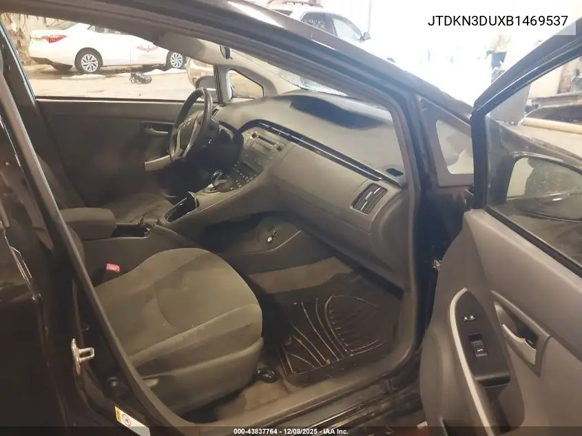 JTDKN3DUXB1469537 2011 Toyota Prius Two