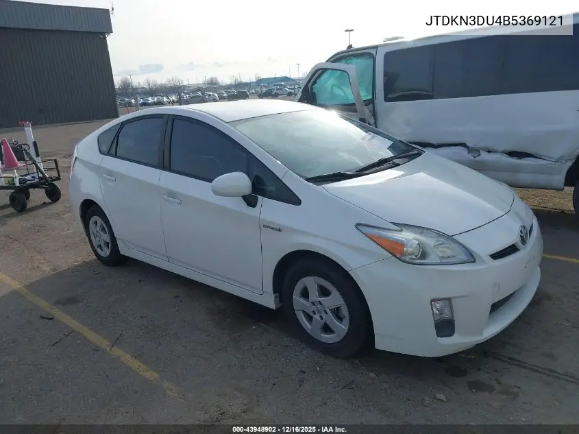 JTDKN3DU4B5369121 2011 Toyota Prius Two
